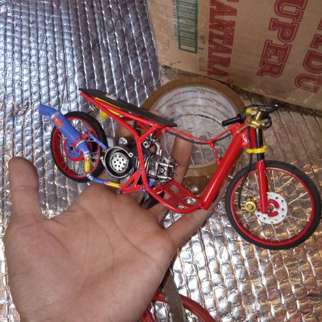 Detail Mainan Motor Drag Nomer 47