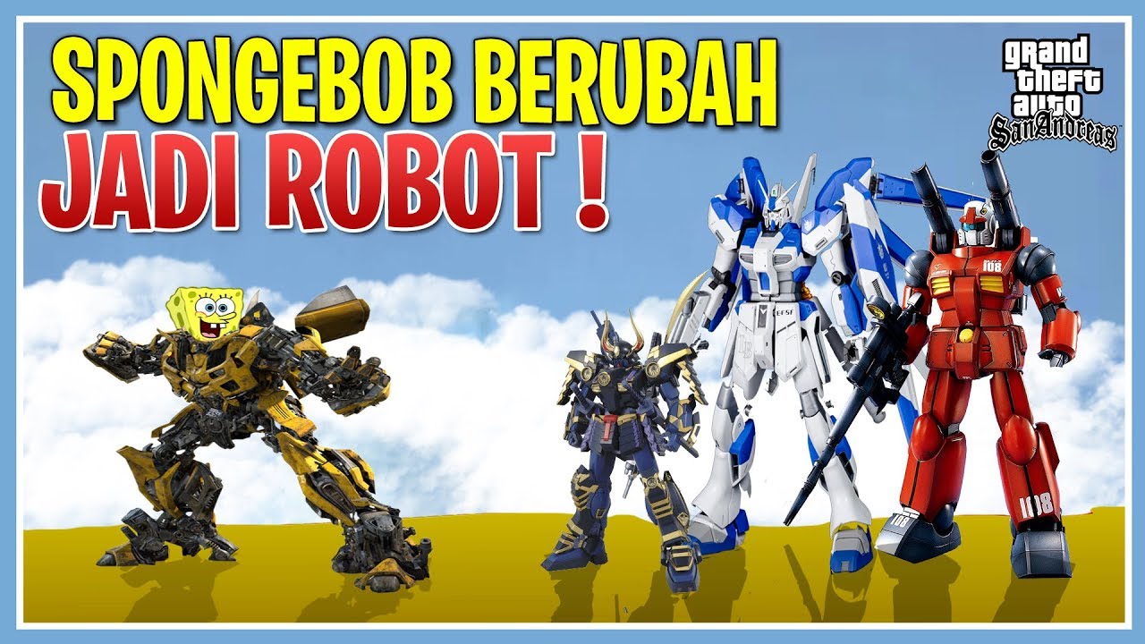 Detail Mainan Robot Spongebob Nomer 15