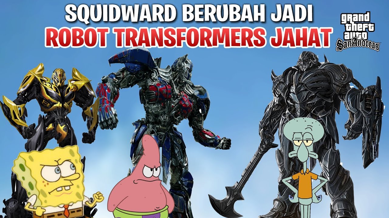 Detail Mainan Robot Spongebob Nomer 45