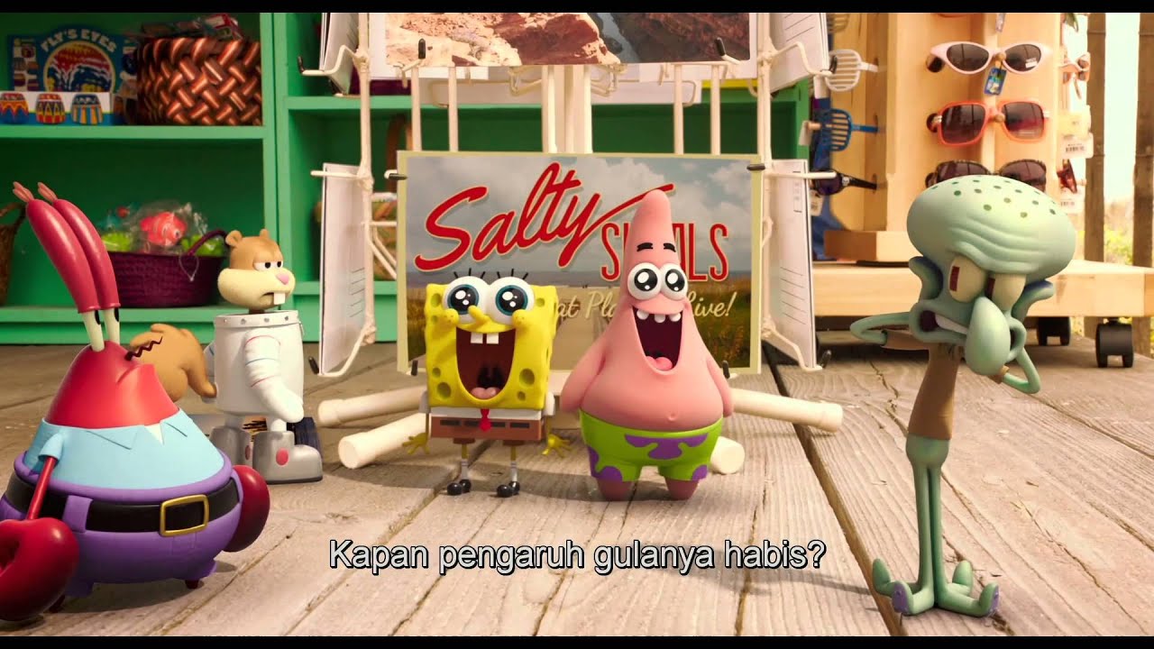 Detail Mainan Spongebob The Movie Nomer 4