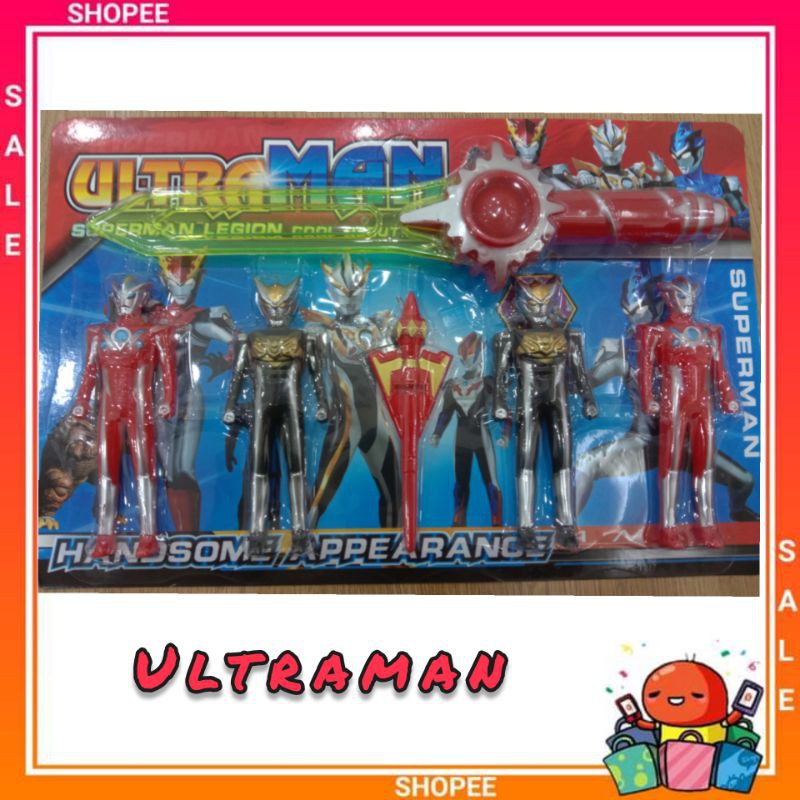Detail Mainan Ultraman Murah Nomer 44