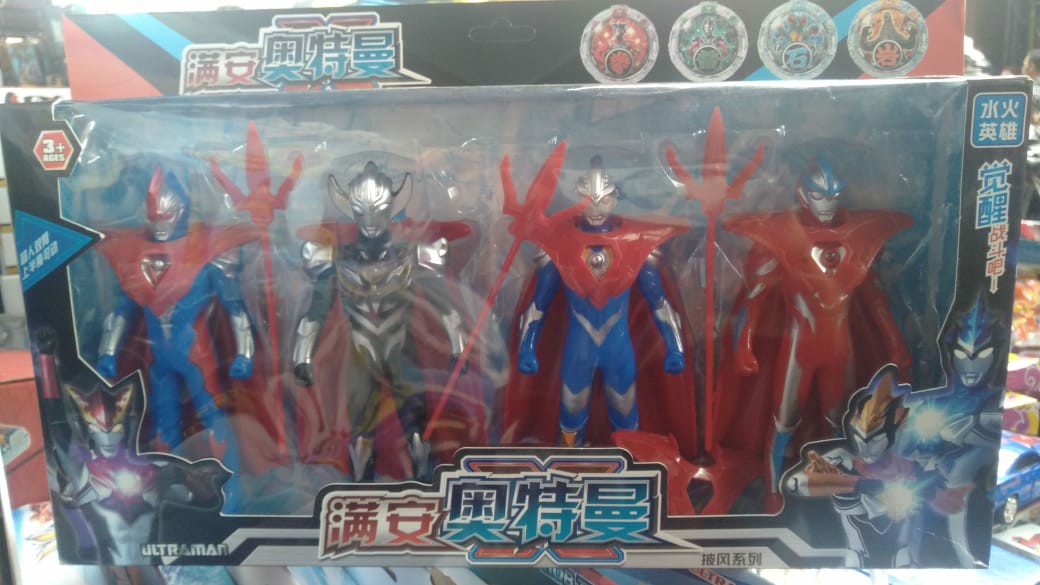 Detail Mainan Ultraman Zero Nomer 30