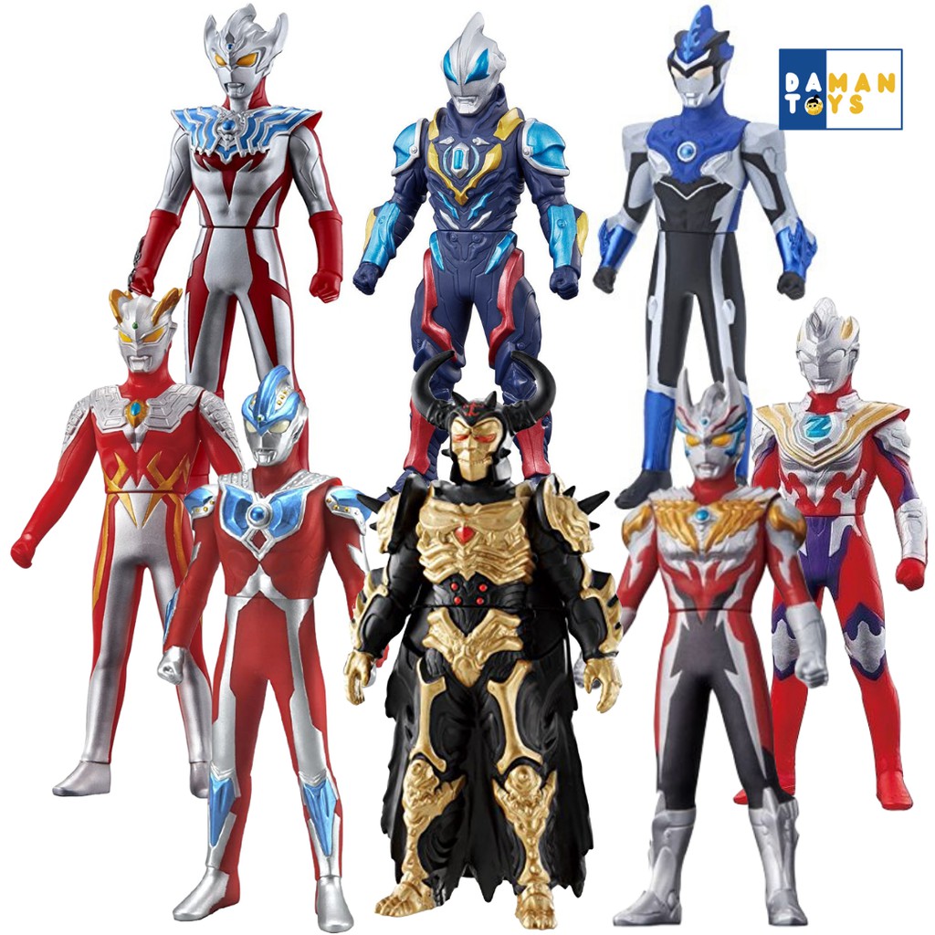 Detail Mainan Ultraman Zero Nomer 36