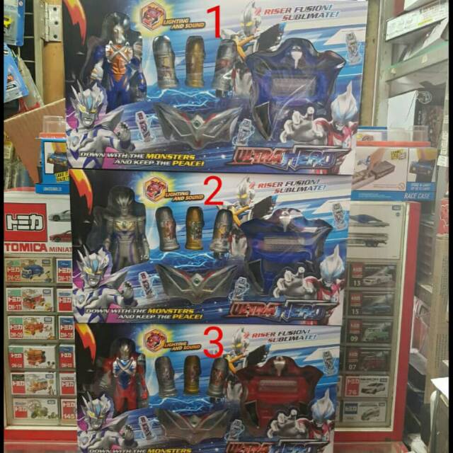 Detail Mainan Ultraman Zero Nomer 53