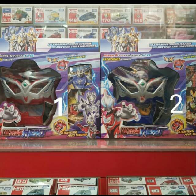 Detail Mainan Ultraman Zero Nomer 55