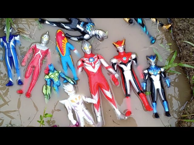 Detail Mainan Ultraman Zero Nomer 8