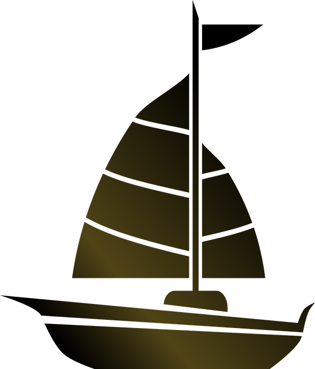 Detail Perahu Layar Vector Nomer 4