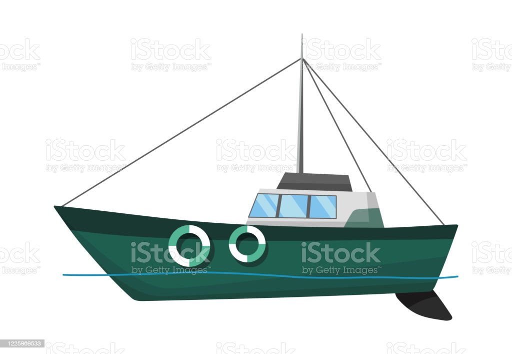 Detail Perahu Nelayan Vector Nomer 42