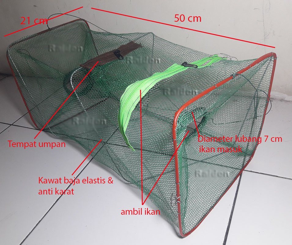 Detail Perangkap Ikan Dari Kawat Nomer 5