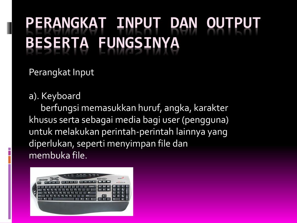 Detail Perangkat Keras Input Nomer 39