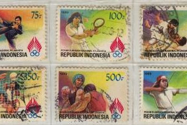 Detail Perangko Surat Indonesia Nomer 6