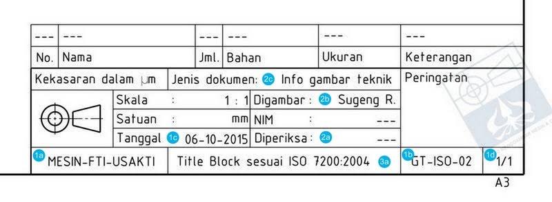 Detail Peraturan Nama Di Gambar Teknik Nomer 4