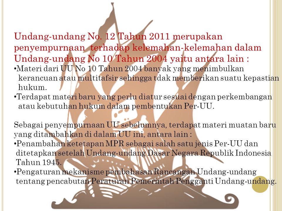 Detail Peraturan Perundang Undangan Dalam Sistem Hukum Nasional Nomer 16