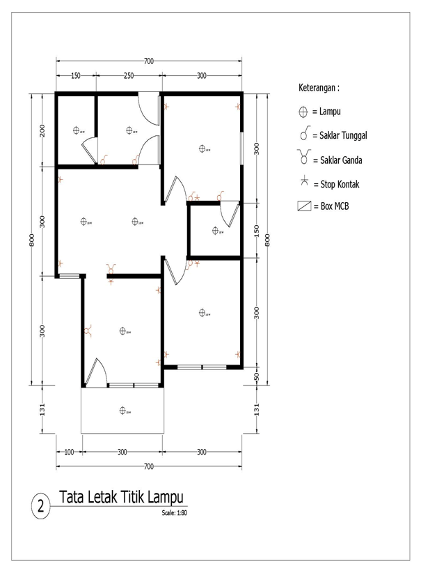 Detail Perencanaan Instalasi Listrik Rumah Sederhana Nomer 23