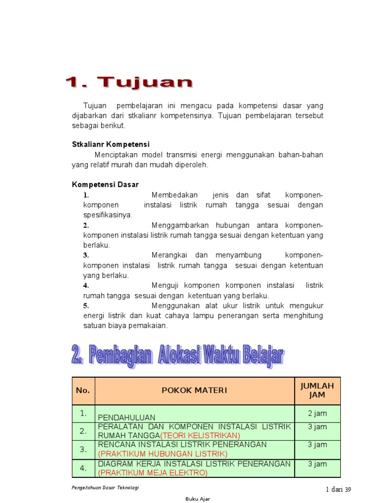 Detail Perencanaan Instalasi Listrik Rumah Sederhana Nomer 39