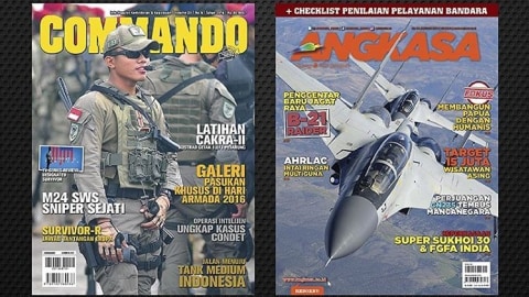 Detail Majalah Militer Angkasa Nomer 11