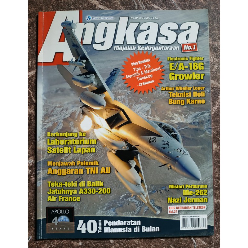 Detail Majalah Militer Angkasa Nomer 19