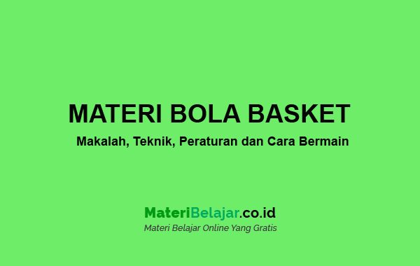 Detail Makalah Bola Basket Lengkap Dengan Gambarnya Nomer 26