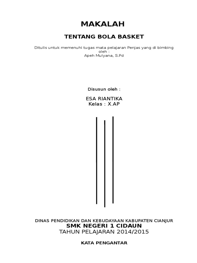 Detail Makalah Bola Basket Lengkap Dengan Gambarnya Nomer 4