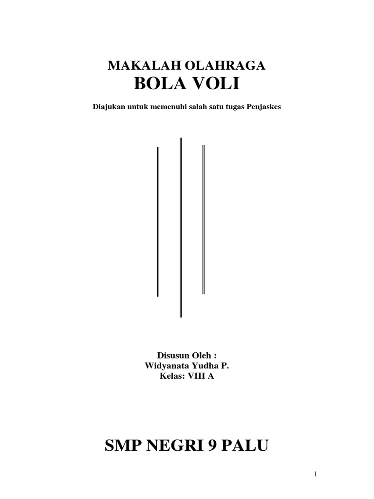 Detail Makalah Bola Volli Nomer 29