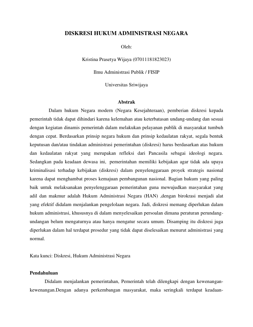 Detail Makalah Hukum Administrasi Negara Doc Nomer 26