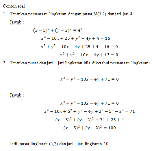 Detail Makalah Matematika Tentang Lingkaran Nomer 11