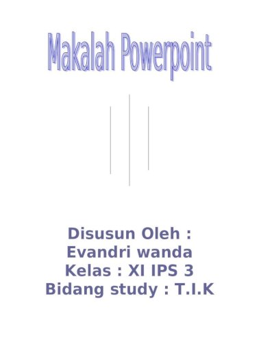 Detail Makalah Microsoft Power Point Nomer 51