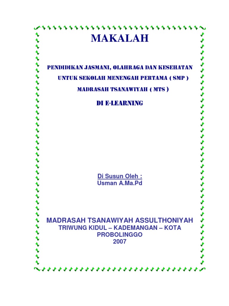 Detail Makalah Penjaskes Tentang Kebugaran Jasmani Dengan Gambar Nomer 22