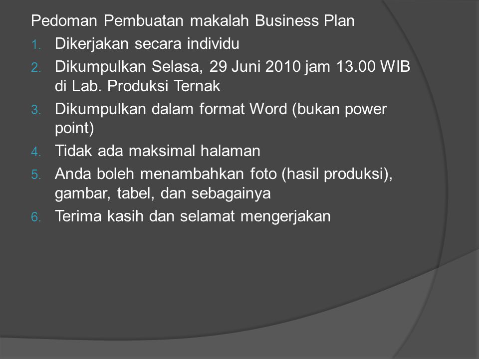 Detail Makalah Presentasi Bisnis Nomer 34