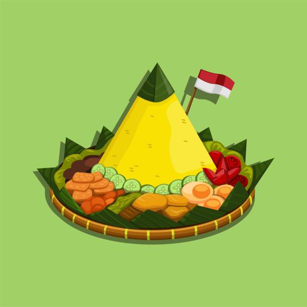 Detail Makanan Khas Indonesia Vector Nomer 25