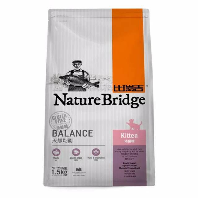 Makanan Kucing Nature Bridge - KibrisPDR