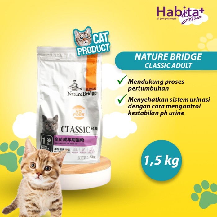 Detail Makanan Kucing Nature Bridge Nomer 58