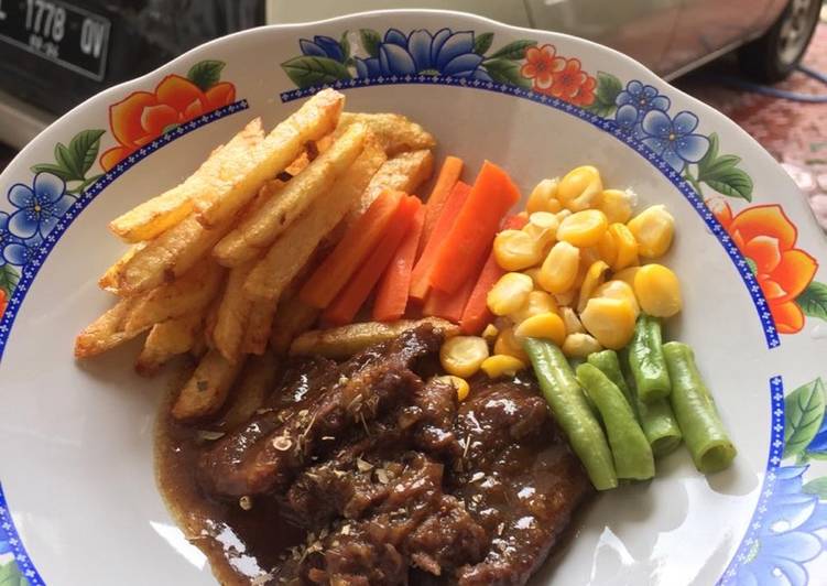 Detail Makanan Steak Daging Nomer 17