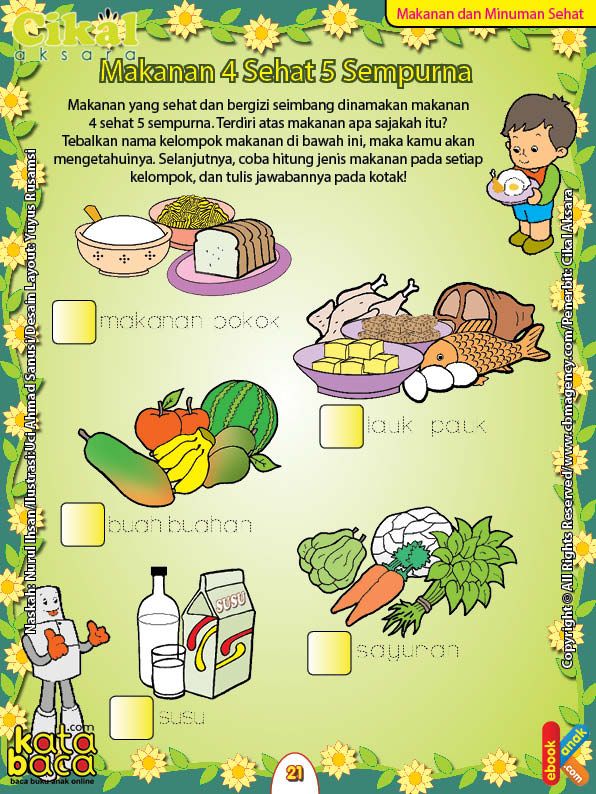 Detail Makanan Yang Seimbang Nomer 6