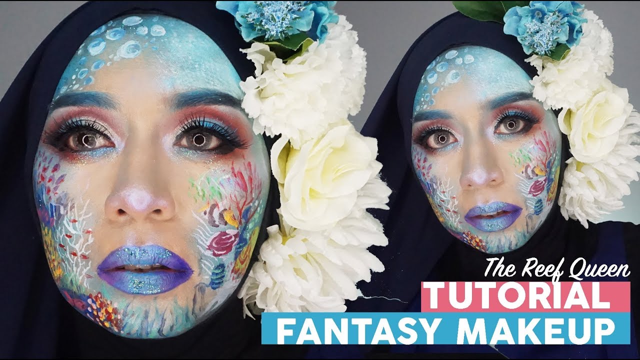 Detail Make Up Fantasi Bunga Nomer 7