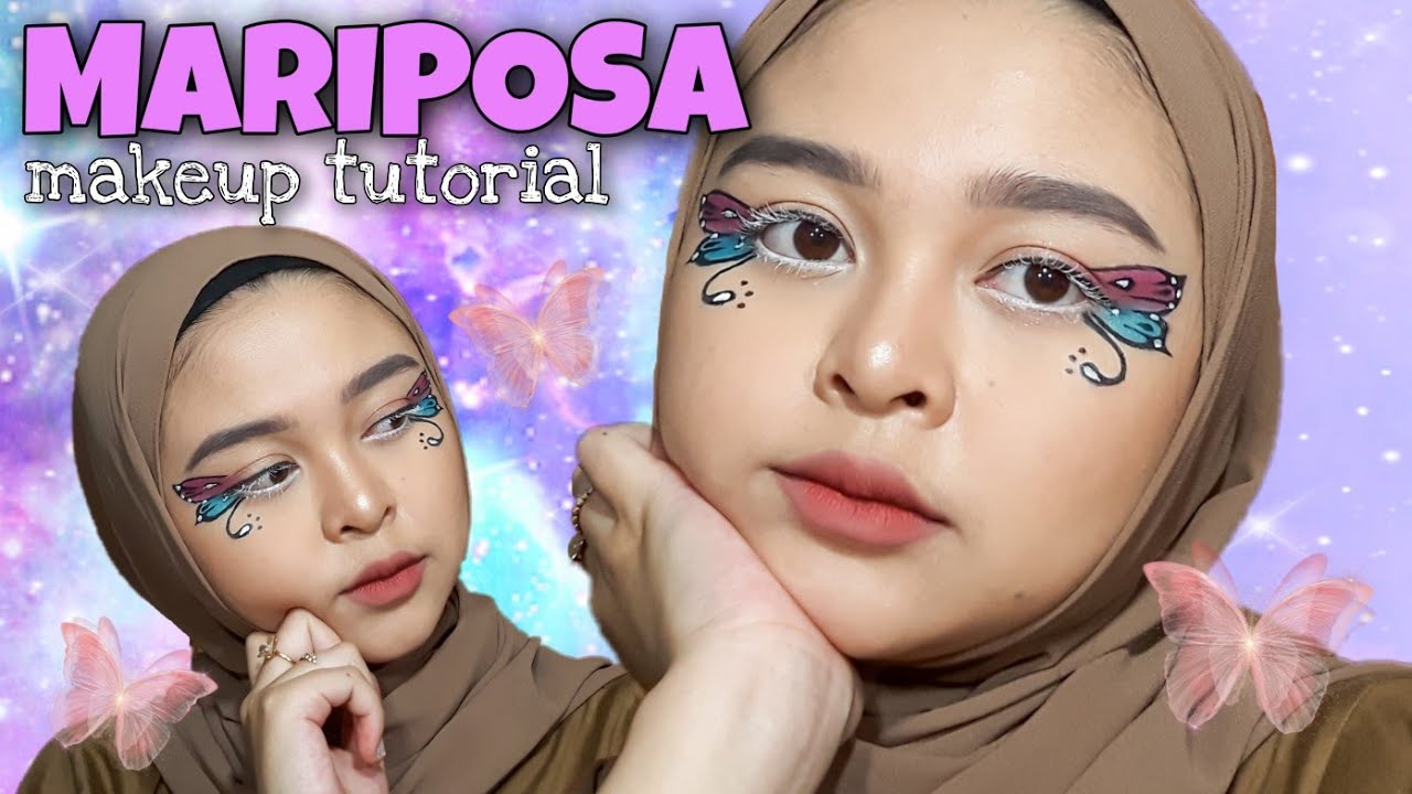 Detail Make Up Fantasi Kupu Kupu Nomer 17