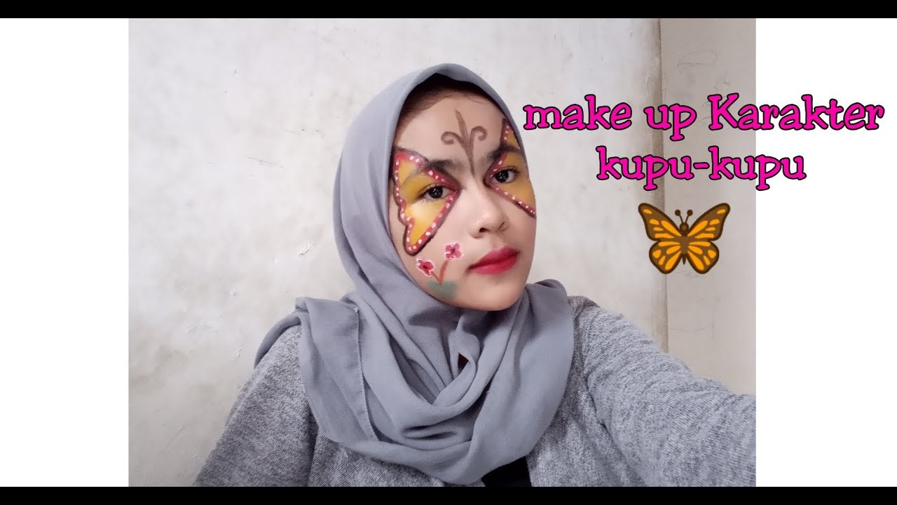 Detail Make Up Fantasi Kupu Kupu Nomer 8