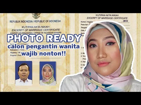 Make Up Foto Buku Nikah - KibrisPDR