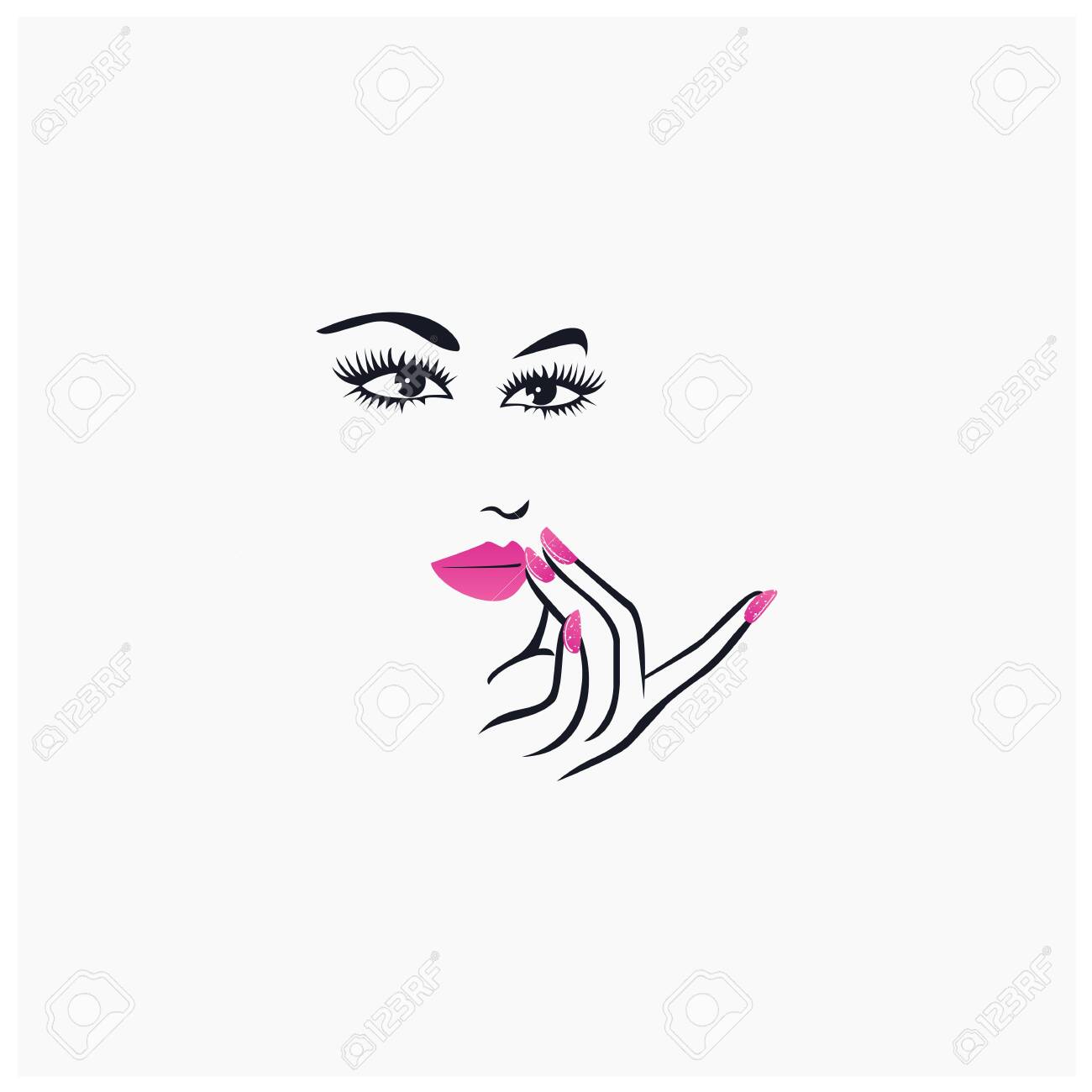 Detail Make Up Logo Nomer 49