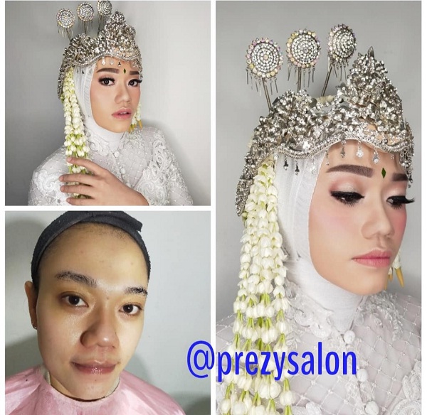 Detail Make Up Pengantin Berhijab Nomer 33