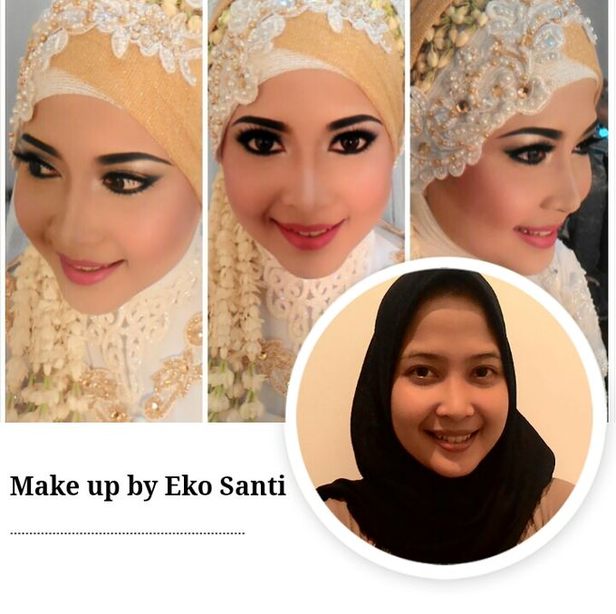 Detail Make Up Pengantin Berhijab Nomer 35