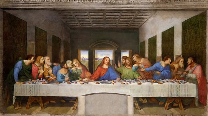 Detail Perjamuan Terakhir Leonardo Da Vinci Nomer 3
