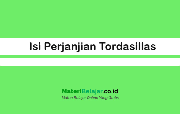 Detail Perjanjian Saragosa Dan Tordesillas Nomer 10