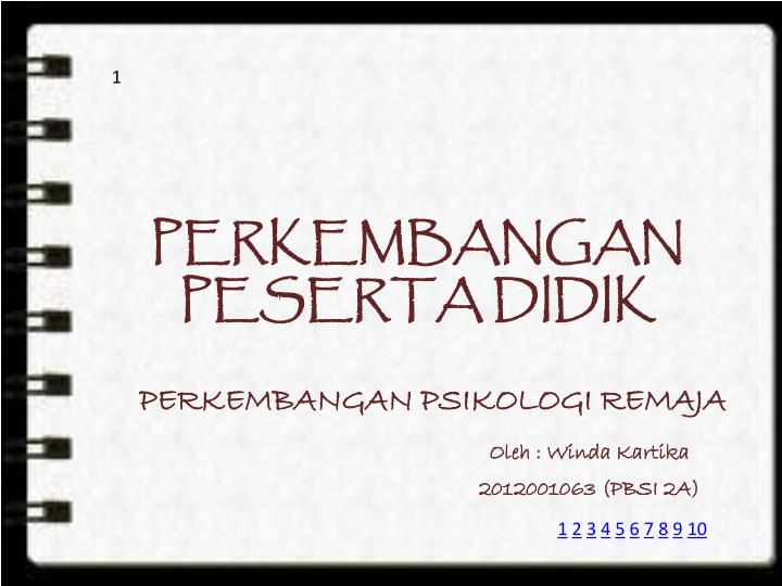 Detail Perkembangan Peserta Didik Ppt Nomer 4