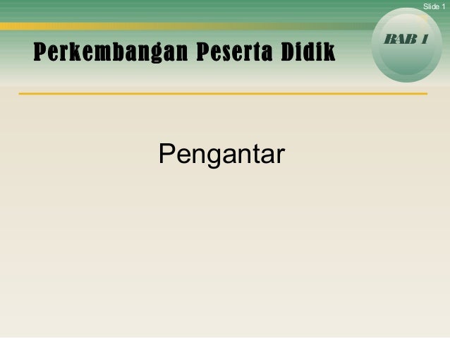 Detail Perkembangan Peserta Didik Ppt Nomer 9