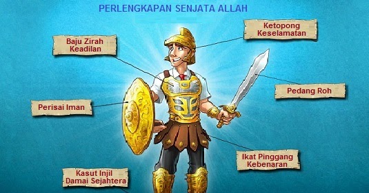 Detail Perlengkapan Senjata Allah Sekolah Minggu Nomer 5