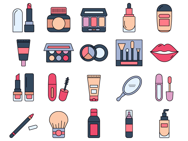 Detail Make Up Vector Png Nomer 2