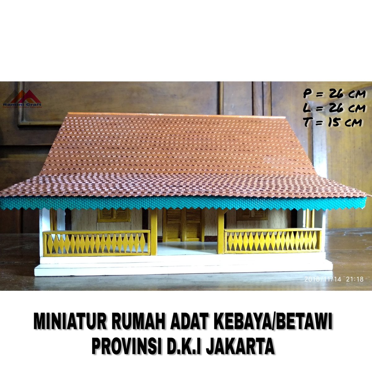 Detail Maket Rumah Betawi Nomer 27