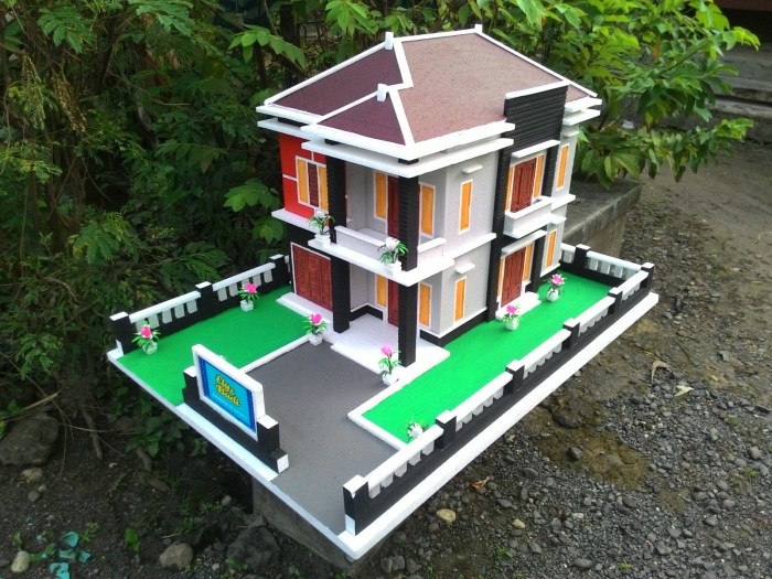 Detail Maket Rumah Bisa Dibuat Dari Bahan Bahan Nomer 2