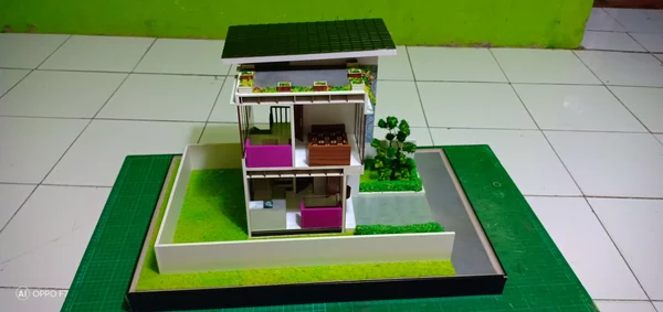 Detail Maket Rumah Bisa Dibuat Dari Bahan Bahan Nomer 20